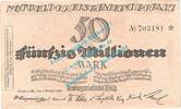 Inflation DE 50 Mio. Mk. Speyer , Notgeld 50 Millionen Mark Schein in L-gbr. Keller 4286.c , Pfalz 1923 -