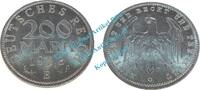 deutsches Reich 200 Mk. Kursmünze deutsches Reich , 200 Mark Stück vz-Stgl. von 1923 E , J.304 -0524- -