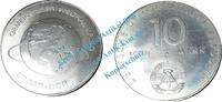 DDR 10 Mk. -Weltraumflug- Gedenkmünze DDR , 10 Mark -Weltraumflug- bfr-Stgl. von 1978 A , J.1568 -0535- -