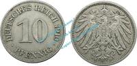 Kaiserreich DE 10 Pf. Kursmünze Kaiserreich , 10 Pfennig Stück ss-vz von 1910 E , J.13 -0547- -