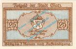 Notgeld DE 25 Pf. Glatz , Notgeld 25 Pfennig Schein in kfr. Tieste 2255.20.10 , Schlesien o.D. -