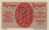 Notgeld DE 50 Pf. Geislingen , Notgeld 50 Pfennig Schein in kfr. Tieste 2140.05.02 , Württemberg -
