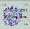 Notgeld 1914/15 1 Mk. Guhrau , Notgeld 1 Mark Schein in kfr. Diessner 137.2.d , Niederschlesien o.D. -