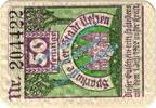 Notgeld DE 50 Pf. Uelzen , Notgeld 50 Pfennig Schein in kfr. Tieste 7505.10.16 , Niedersachsen o.D -