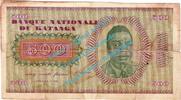 Katanga 500 Francs Banknote Katanga 500 Francs --Remainder without Serial-- von 1960 in circ - gbr -