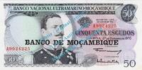 Mosambik - Mozambique 50 Escudos Banknote Mosambik - Mozambique , 50 Escudos Schein ND 1976 in unc , kfr -