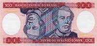Brasilien - Brazil 100 Cruzeiros Banknote Brasilien - Brazil , 100 Cruzeiros Schein ND 1981-84 in unc , kfr -