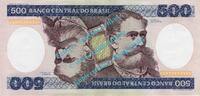 Brasilien - Brazil 500 Cruzeiros Banknote Brasilien - Brazil , 500 Cruzeiros Schein ND 1981-85 in unc , kfr -