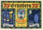 Notgeld DE 75 Pf. Nr.6 Grünberg , Notgeld 75 Pfennig Nr.6 -sehr dünn- in kfr. M-G 489.2.b , SLN 1921 -