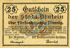 Notgeld DE 25 Pf. Rinteln , Notgeld 25 Pfennig Schein in unc. Tieste 6075.05.07 , Hessen von 1918 -