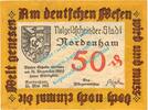 Notgeld DE 50 Pf. Nr.1 Nordenham , Notgeld 50 Pfennig -16 mm- Nr.1 in kfr. M-G 982.2.a , Niedersachsen -