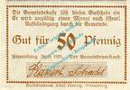 Notgeld DE 50 Pf. Vienenburg , Notgeld 50 Pfennig Schein in kfr. M-G 1361.1.L , Niedersachsen 1921 -