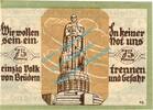 Notgeld DE 75 Pf. -Fehldruck- Soltau , Notgeld 75 Pfennig -Fehldruck- in kfr. M-G 1239.2.F , Niedersachsen o.D -