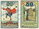 Serienscheine DE 50 Pf. -Sign- Rinteln , Notgeld 50 Pfennig Schein in kfr. M-G 1125.1.b , Hessen 1920 Seriennot -