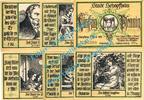 Serienscheine DE 6 Scheine kpl. -Nummerngleich- Schopfheim , Notgeld Set -Nummerngleich- 6 Scheine in kfr. M-G 1201.2 , Baden -