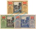 Notgeld De 3 Scheine kpl. Peine , Notgeld Set mit 3 Scheinen in unc. Tieste 5540.10.05-07 , Niedersachsen -