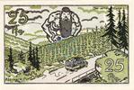 Serienscheine DE 25 Pf. Braunschweig , Notgeld 25 Pfennig Schein in unc-kfr. M-G 156.2 , NDS von 1921 -