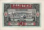 Serienscheine DE 50 Mk. Osterwieck , Notgeld 50 Mark -Leder- in unc-kfr. M-G 1037.6.d , SA von 1922 -