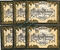 Notgeld DE 6 Scheine kpl. --KN-- Zell , Notgeld Set --6 x Nummerngleich-- unc-kfr. M-G 1462.6 , Baden Württemberg -
