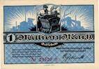 Inflation 1923 DE 1 Mio. Mk. Borna , Banknote 1 Million Mark Schein unc-kfr. Bühn 0366.7 , Sachsen 1923 Infla -