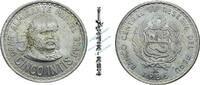 Peru 5 Intis Münze Peru , 5 Intis von 1986 -Admiral Grau- KM.300 , ss-vz , -0150- -