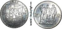 Tschechoslowakei 20 Kronen Tschechoslowakei , Silbermünze 20 Korun 1933 -3 Arbeiter- ss-vz KM.17 , -0157- -