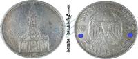 Deutsches Reich 5 Mk. Deutsches Reich , 5 Mark Silbermünze 1934 F -Garnisonskirche- , ss -0622- -
