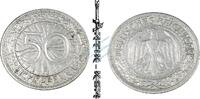 Weimarer Republik 50 Pf. Weimarer Republik , 50 Pfennig Münze 1928 F , ss-vz -0628- -