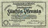 Kleingeld 1914-1922 50 Pf. Osterholz , Notgeld 50 Pfennig Schein -A- unc-kfr. Ti.5450.05.03 , Niedersachsen -