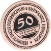 Kleingeld 1914-1922 50 Pf. Elbingerode , Notgeld 50 Pfennig Schein unc-kfr. Ti.1655.05.03 , Niedersachsen o -