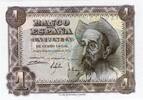 Spanien - Spain 1 Peseta Banknote Spanien , 1 Peseta Schein 1951 -Don Quijote- unc-kfr WPM.139 -