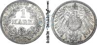 Kaiserreich DE 1 Mk. 1 Mark Münze 1915 A -deutsches Kaiserreich gr. Adler- ss-vz , J.17 -0657- -