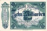 Inflation 1923 DE 10 Mia. Mk. Rheydt , Banknote 10 Milliarden Mark Schein L-gbr. Keller 4561.u Rheinland 1923 -