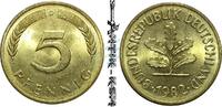 Bundesrepublik Deutschland 5 Pf. 5 Pfennig Kursmmünze 1982 D -Bundesrepublik Deutschland- ss-vz , J.382 -0674- -