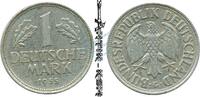 Bundesrepublik Deutschland 1 Mk. 1 Mark Kursmmünze 1955 G -Bundesrepublik Deutschland- s-ss , J.385 -0708- -