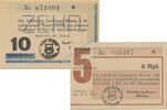 Notgeld 1945 - 1948 DE 2 Scheine 1947 Rheine , Notgeld Set 2 Scheine unc... 64,95 EUR  zzgl. 3,49 EUR Versand