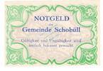 Serienscheine DE 50 Pf. o.D. (1922) Schob&uuml;ll , Notgeld 50 Pfennig Schein... 29,90 EUR  zzgl. 3,99 EUR Versand