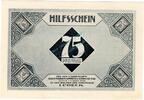 Serienscheine DE 75 Pf. Nr.2 1921 L&uuml;beck , Notgeld 75 Pfennig Schein Nr.... 36,00 EUR  zzgl. 3,99 EUR Versand