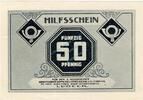 Serienscheine DE 50 Pf. Nr.2 1921 L&uuml;beck , Notgeld 50 Pfennig Schein Nr.... 36,00 EUR  zzgl. 3,99 EUR Versand