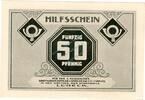 Serienscheine DE 50 Pf. Nr.4 1921 L&uuml;beck , Notgeld 50 Pfennig Schein Nr.... 59,00 EUR  zzgl. 3,49 EUR Versand