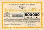 Inflation 1923 DE 500.000 Mk. 1923 Neustadt , Banknote 500.000 Mark Sche... 8,90 EUR  zzgl. 4,99 EUR Versand