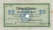 Gro&szlig;notgeld 1918 DE 20 Mk. 1918 Neu Ulm , Banknote 20 Mark Schein entw. ... 8,95 EUR  zzgl. 4,99 EUR Versand