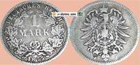 deutsches Kaiserreich 1 Mk. 1875 F 1 Mark Kursm&uuml;nze deutsches Kaiserreic... 11,90 EUR  zzgl. 4,99 EUR Versand