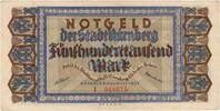 Inflation 1923 DE 500.000 Mk. 1923 N&uuml;rnberg , Banknote 500.000 Mark Sche... 7,90 EUR  zzgl. 4,99 EUR Versand