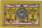 Gro&szlig;notgeld 1918 DE 1 Mk. 1918 Ulm , Banknote 1 Mark Schein entw. Gei.52... 3,59 EUR  zzgl. 4,99 EUR Versand