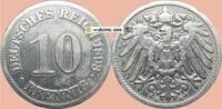 deutsches Kaiserreich 10 Pf. 1893 E 10 Pfennig M&uuml;nze Deutsches Kaiserrei... 49,95 EUR  zzgl. 3,99 EUR Versand