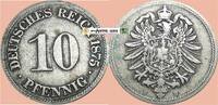 deutsches Kaiserreich 10 Pf. 1875 H 10 Pfennig M&uuml;nze Deutsches Kaiserrei... 15,95 EUR  zzgl. 4,49 EUR Versand