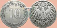 deutsches Kaiserreich 10 Pf. 1898 G 10 Pfennig M&uuml;nze Deutsches Kaiserrei... 12,95 EUR  zzgl. 4,99 EUR Versand