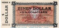 Wertbeständig De Banknote der Stadt Kiel , 4,20 Gold Mark Schein in kfr. Müller 2775.4  o.D. 4,20 Goldmark 1923 1 bis 1-