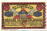Seriennotgeld DE 50 Pf. -FEHLDRUCK- Notgeld Rud. Wichmann Hamburg 561.1 , 50 Pfennig --Fehldruck-- in kfr. 1921 -